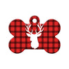 Rustic Antlers (Red Plaid)