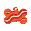 Who Loves Bacon Pattern Bone Pet ID Tag