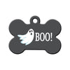 Halloween BOO! Ghost Bone Pet ID Tag