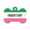 Fadder's Boy Republic of NL Bone Pet ID Tag