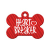 Heart Breaker Bone Pet ID Tag