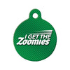 Zoomies Circle Pet ID Tag