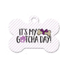 It's My Gotcha Day Bone Pet ID Tag