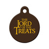 The Lord of the Treats Circle Pet ID Tag