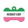 Mudder's Boy Republic of NL Bone Pet ID Tag