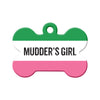 Mudder's Girl Republic of NL Bone Pet ID Tag