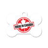 Made in Canada Bone Pet ID Tag