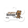Stuffy Destroyer Bone Pet ID Tag