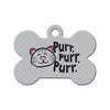 Soft Kitty - Purr, Purr, Purr Bone Pet ID Tag