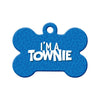 I'm a Townie, NL Bone Pet ID Tag