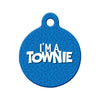 I'm a Townie, NL Circle Pet ID Tag